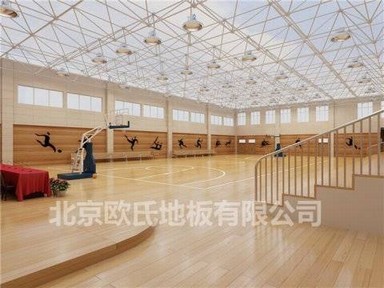 體育籃球館運(yùn)動木地板施工注意事項