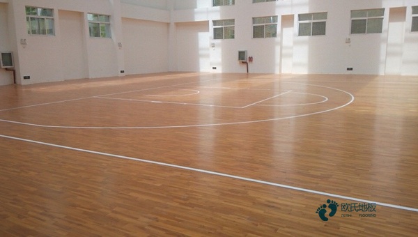學(xué)校籃球場地地板節(jié)點圖
