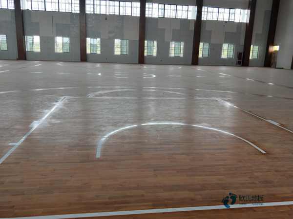 學(xué)校體育場(chǎng)館木地板施工方案
