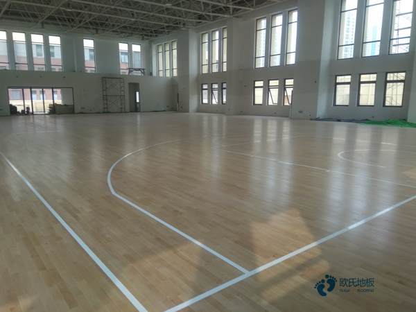 質量好籃球場木地板施工工藝2